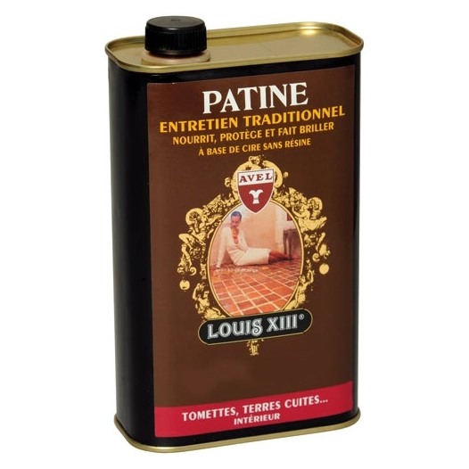 patine carrelage 1l terre cuite louis xiii - louis xiii