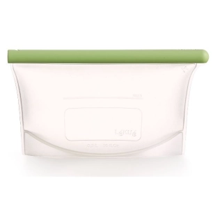 sac réutilisable 0.5 l silicone bag - lekue
