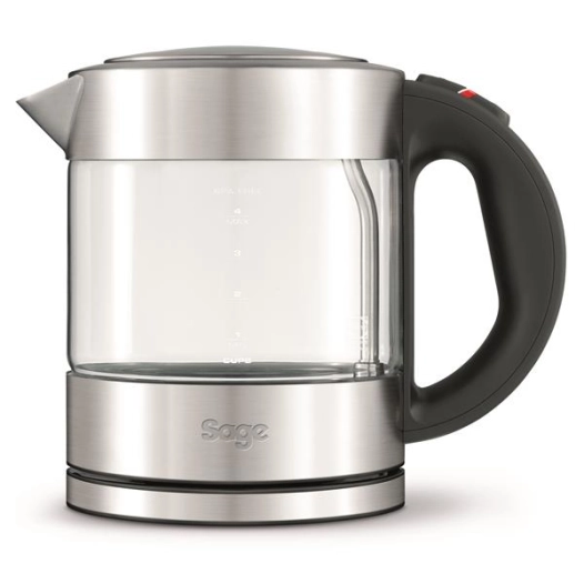 bouilloire 1 l inox brossé - the compact kettle pure - ske395clr4eeu1 - sage