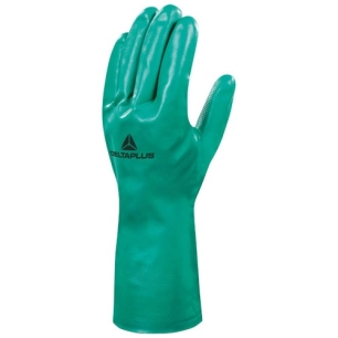 gant nitrile floqué coton 33 cm nitrex taille 10 - venitex