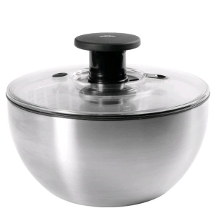 essoreuse à salade 26 cm inox - good grips - oxo
