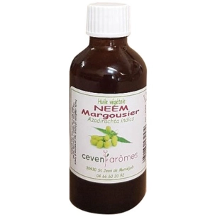 huile vegetale de neem margousier 50ml - ceven aromes