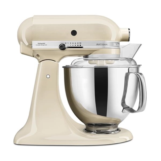 Robot pâtissier 4.8 l sur socle crème amande - artisan - 5ksm175pseac - kitchenaid