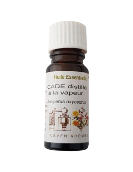 Huile de Cade 10ml Répulsif naturel puissant et purifiant - CEVEN AROMES