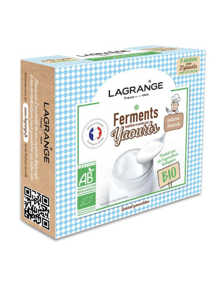 Ferments Bio Yaourt Lagrange Yaourt maison, bio, facile - lagrange