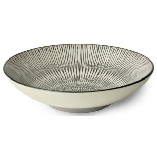 6 assiette creuse à salade & pâtes 19 cm - hypnose - medard de noblat