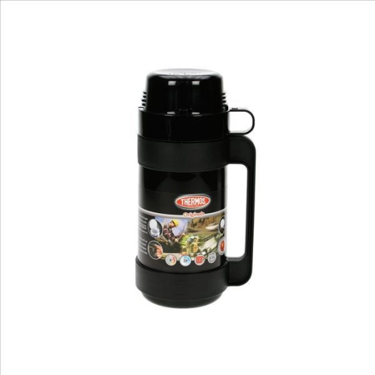 bouteille isolante 0,5l noire - mondial - thermos