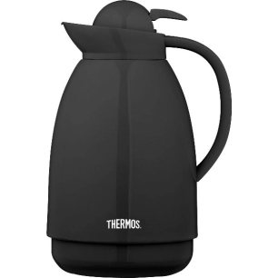 carafe isotherme 1 l noir - patio - thermos