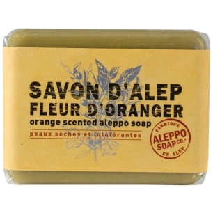 savonnette d'alep à l'oranger 100 g - aleppo soap