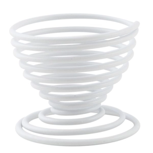 coquetier blanc 5 cm - point virgule