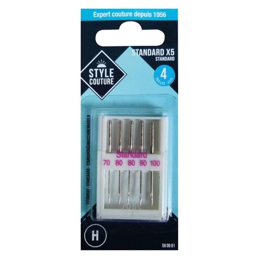 aiguilles machine standard x5 - style couture
