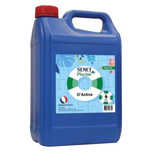 algicide oxygene liquide actif piscine 12% 5 l - senet