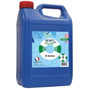 algicide oxygene liquide actif piscine 12% 5 l - senet