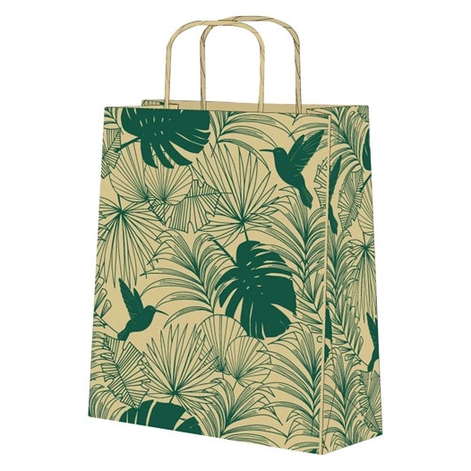 sac cabas a base d herbe 24x32cm - papeterie du poitou