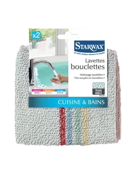 Lavette bouclettes 32 x 32 2