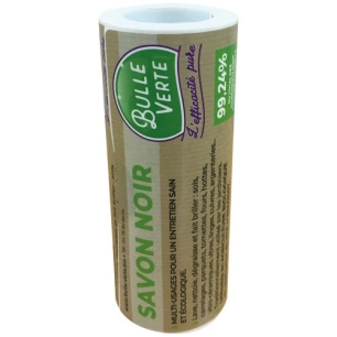 etiquette vrac x50 savon noir - bulle verte