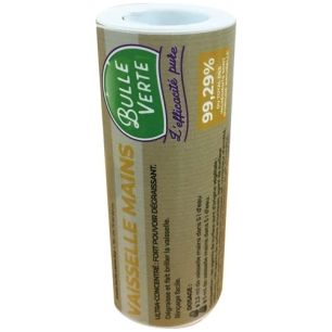 etiquette vrac x50 vaisselle main - bulle verte