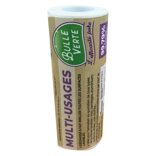 etiquette vrac x50 multi usage - bulle verte