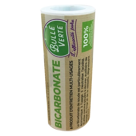 etiquette vrac x50 bicarbonate de soude technique - bulle verte