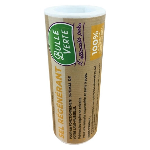 etiquette vrac x50 sel regenerant - bulle verte