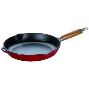 poêle en fonte rouge - chasseur