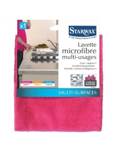 Lavette microfibre multi-usages 33 x 26