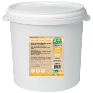 sel régénérant 25kg - bulle verte