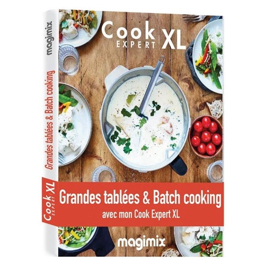 livre grandes tablees et batch cooking - magimix