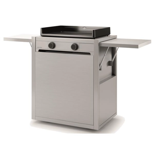chariot fermé - modern inox 60 - chmif60 - forge adour