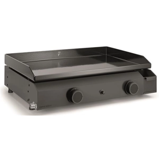 plancha gaz 60 cm 2 feux - base 60 - baseg60a - forge adour