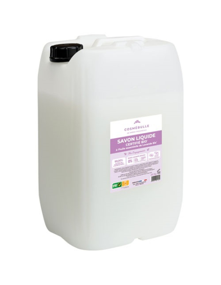 Savon Lavande Délicate 20kg Formule Bio Peau Délicate - COSMEBULLE