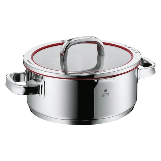 faitout bas 24 cm avec couvercle - function 4 - wmf