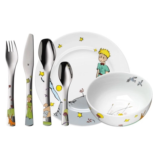 set vaisselle enfant 6 pièces - le petit prince - wmf
