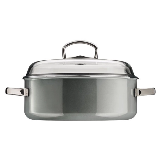 cocotte 28 cm 6l platinium - fusiontec mineral - wmf