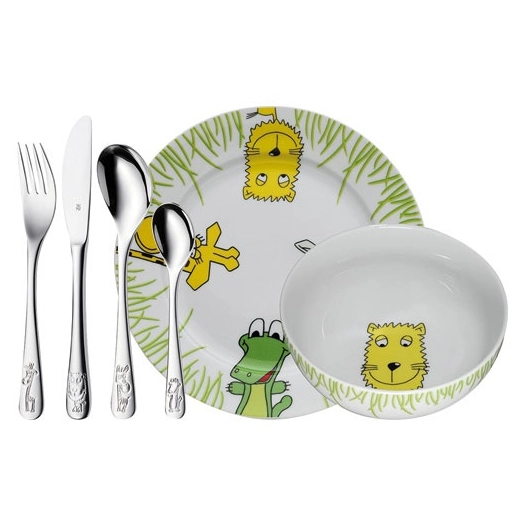 set vaisselle enfant 6 pièces - safari - wmf