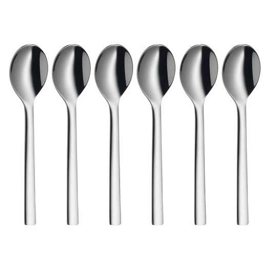 cuillère à espresso 6 pcs nuova - wmf