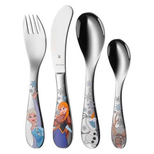 couverts enfant 4 pièces - reine des neiges - wmf
