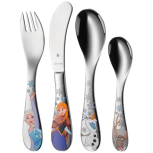 couverts enfant 4 pièces - reine des neiges - wmf