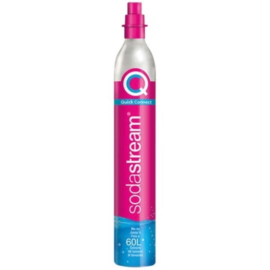 6 cylindre supplémentaire de recharge co2 - quick connect rose - sodastream
