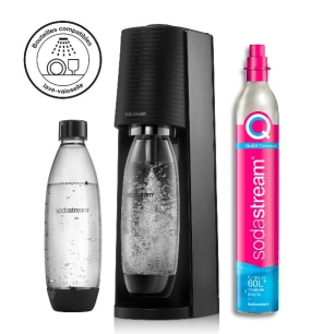 machine à gazéifier noire - terra - sodastream