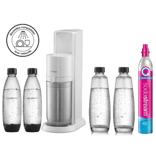 machine à gazéifier blanche - duo - sodastream