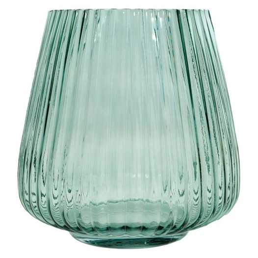 vase 17.7cm vert - point virgule