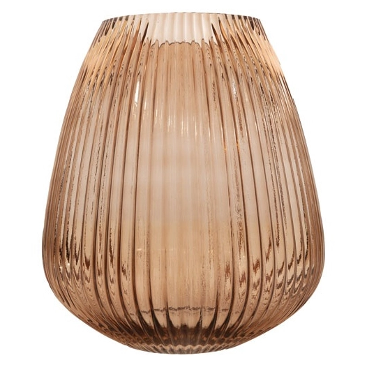 vase 24.5 cm moka - point virgule