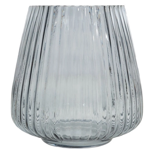 vase 17.7 cm bleu - point virgule