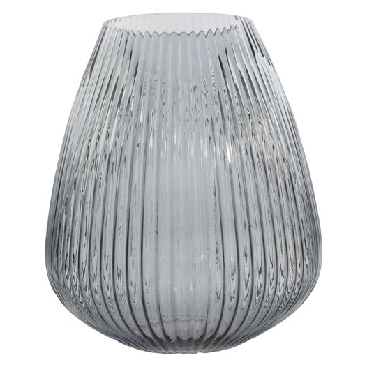 vase 24.5 cm bleu - point virgule