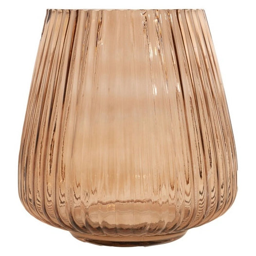 vase 17.7 cm moka - point virgule