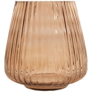 vase 17.7 cm moka - point virgule