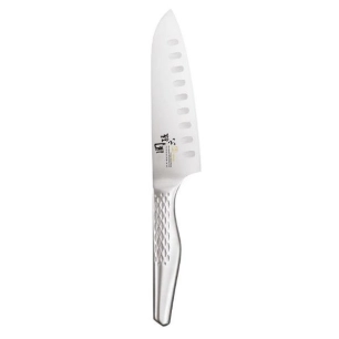 couteau santoku alvéolé 16.5 cm - shoso - kai