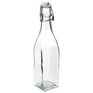 bouteille limonade carrée 1,03 l - cosy & trendy