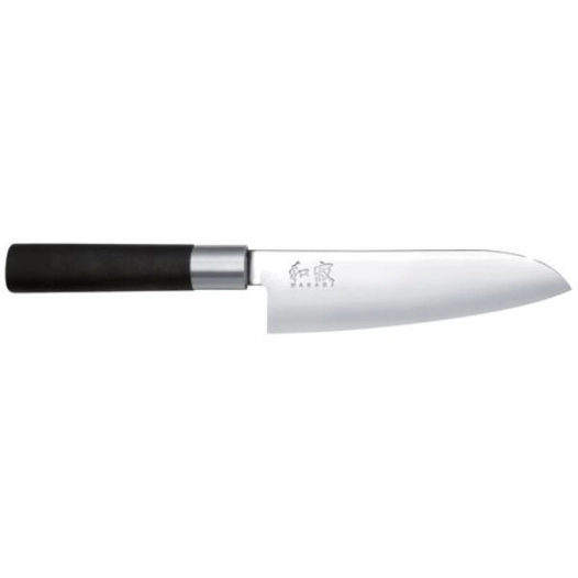 couteau santoku 16.5 cm - wasabi black - kai